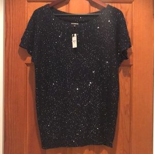 NWT Express Sequin Sweater